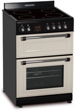 Cookology Retro Electric Cooker 60cm with Ceramic Hob - Cream RETDO600CRM