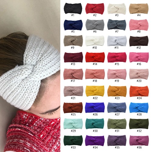 Warm headband woolen - headband, knit