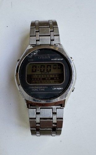 Vintage rare citizen - rare, lcd
