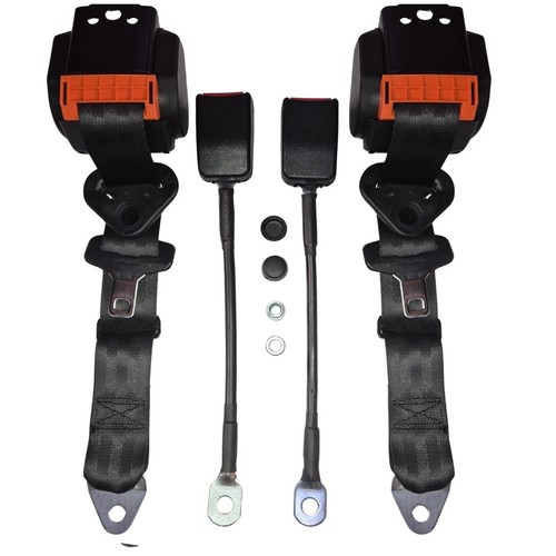 Front safety seat belt with - safety,
