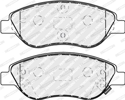 New brake pad set disc - set,,