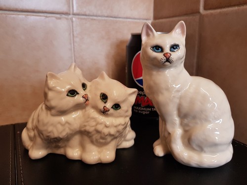 Beswick cats cat seated - x,