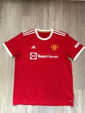 Manchester United FC Adidas 2016 Home Shirt Newton Heath Size XL