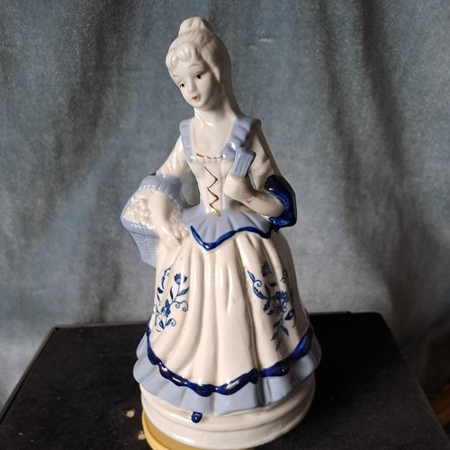 Vintage blue and - vintage, white