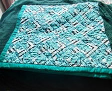 Quilted bedspread throw - quilted, bedspread/throw
