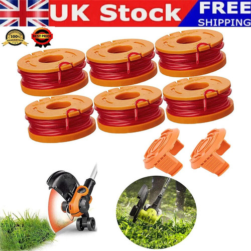 Strimmer line spool cap - line, set
