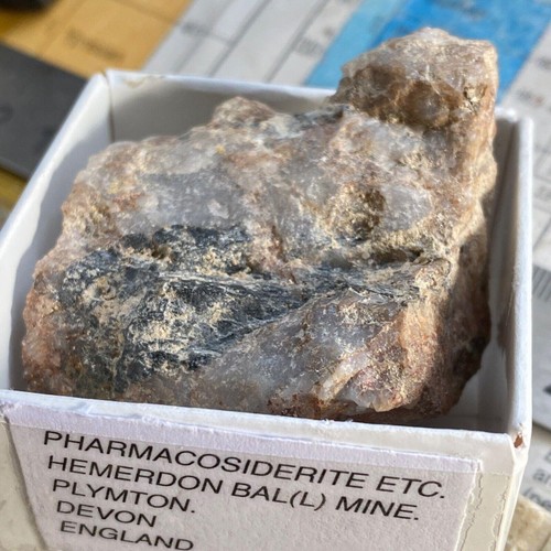 Pharmacosiderite etc from - etc,