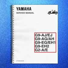 YAMAHA G2 G9 Golf Cart Service