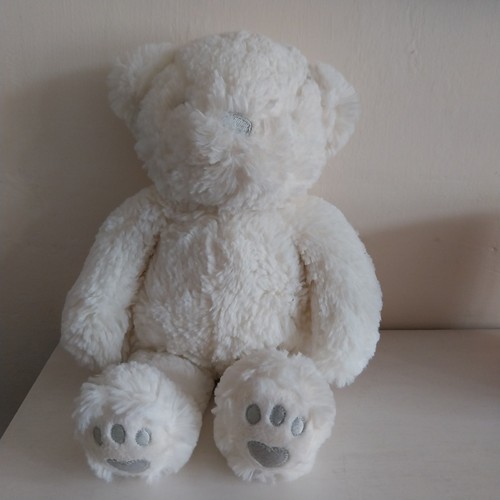 Next white teddy - white, grey