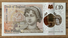 B416 £10 BANK OF ENGLAND