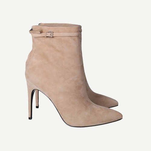 Reiss womens beige suede ankle - suede,