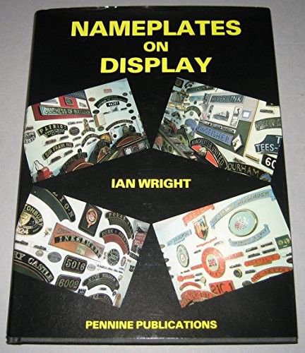 Locomotive nameplates - locomotive, on