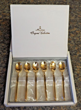 Vintage Gold Plated Demitasse