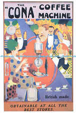 D191888 The Cona Coffee Machine. Obtainable at all the Best Stores. Vintage Adve
