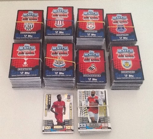 Topps match attax 2014 - match, 2014/15