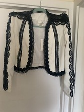 Zuhair Murad ‘Diosa’ Cropped Jacket | Lace Details | UK 6 | Excellent Condition