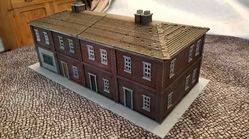 English interlocking terraced - interlocking,