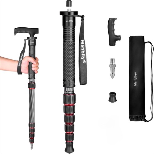New manbily portable monopod - new,