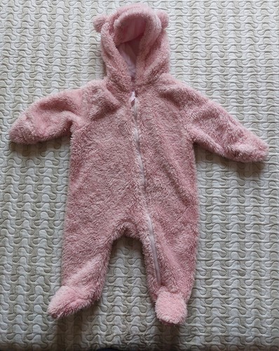 Baby girl pink teddy - girl, bear