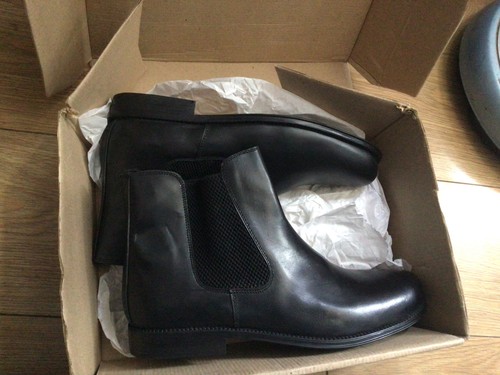 Clifford james black leather - clifford,