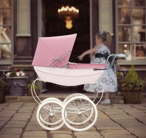 Silver cross pink - silver,