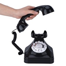 WX-3011 Retro Corded Telephone Desktop Vintage Phone Home Office Hotel Landline