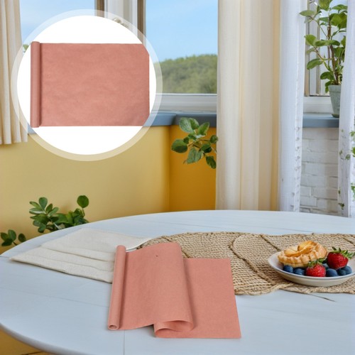 Pink kraft paper roll - roll, for