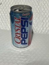 Crystal Pepsi Clear Soda Can
