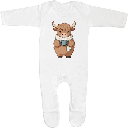 Cosy highland cow - 'cosy, baby