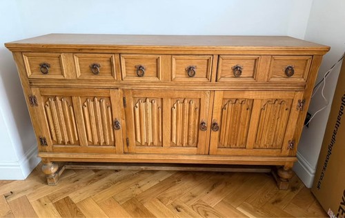 Vintage oak sideboard - vintage,