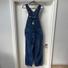 Liberty Overalls Men's W30 L30 Blue Denim Dungarees Workwear Carpenter Farmer
