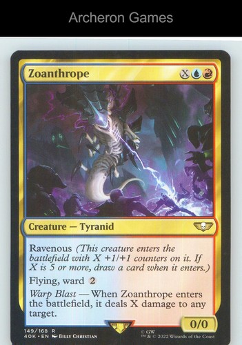 Zoanthrope 149 mtg card - 149, r