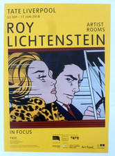 ROY LICHTENSTEIN In Focus    2018 ART EXHIBITION POSTER