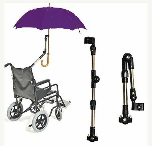 Adjustable wheelchair clamp - adjustable,