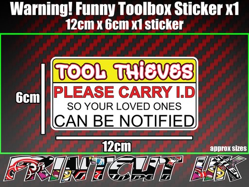 Funny rude toolbox sticker - funny,