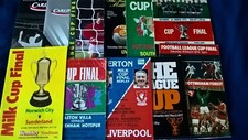 LEAGUE CUP FINAL PROGRAMMES