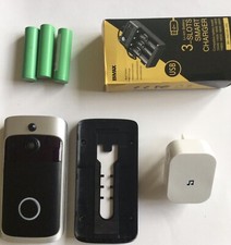 Video Wireless WiFi Doorbell Smart DoorRing Intercom Camera Bell Home Security