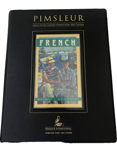 Pimsleur french language - french,