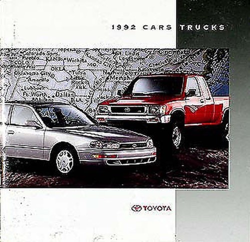 1992 toyota sales catalog - sales,