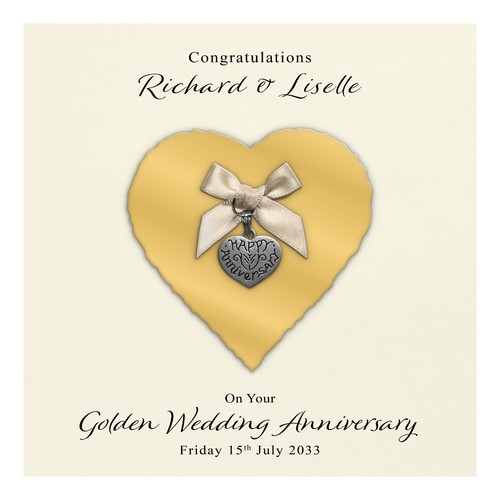 Handmade personalised golden - handmade,