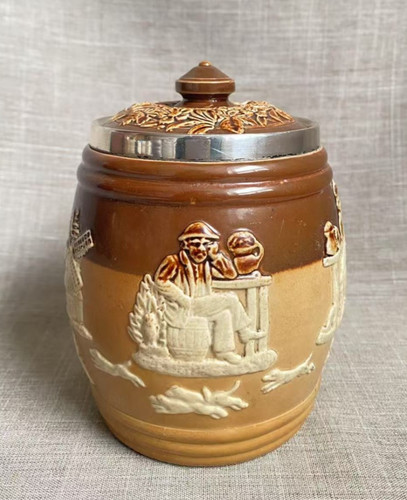 Antique 1898 doulton stoneware - antique,