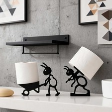 2Pcs Ant Toilet Roll Holder