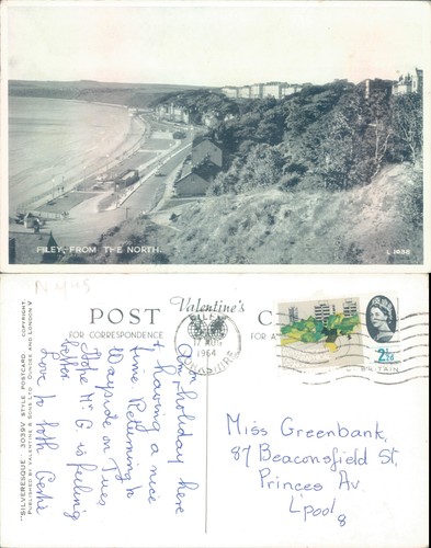 Filey from the - north, yorkshire