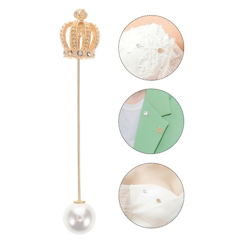 Small pearl brooch - pearl,