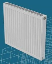 Barlo Type 21  Radiator, White (W)600mm (H)500mm