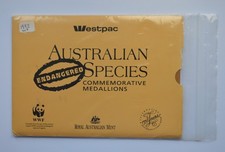 Australian Endangered Species 1992 Commemorative Medallions