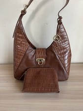 Ashwood Leather Croc Shoulder