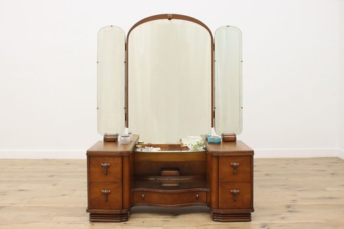 Art deco vintage - deco, triple