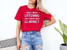 Clarinet T-Shirt, Gifts for