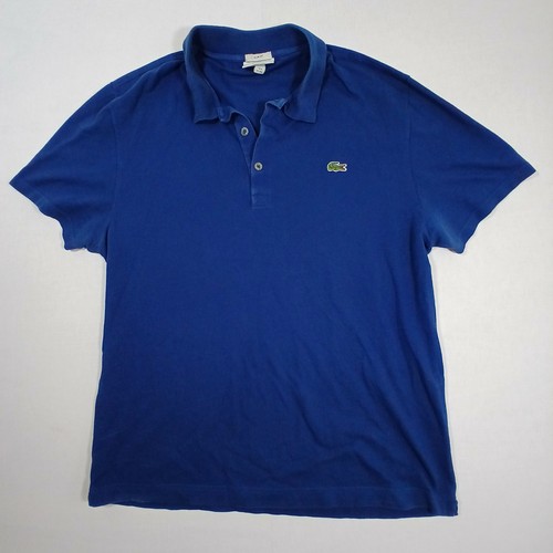 Lacoste mens blue polo - blue, shirt